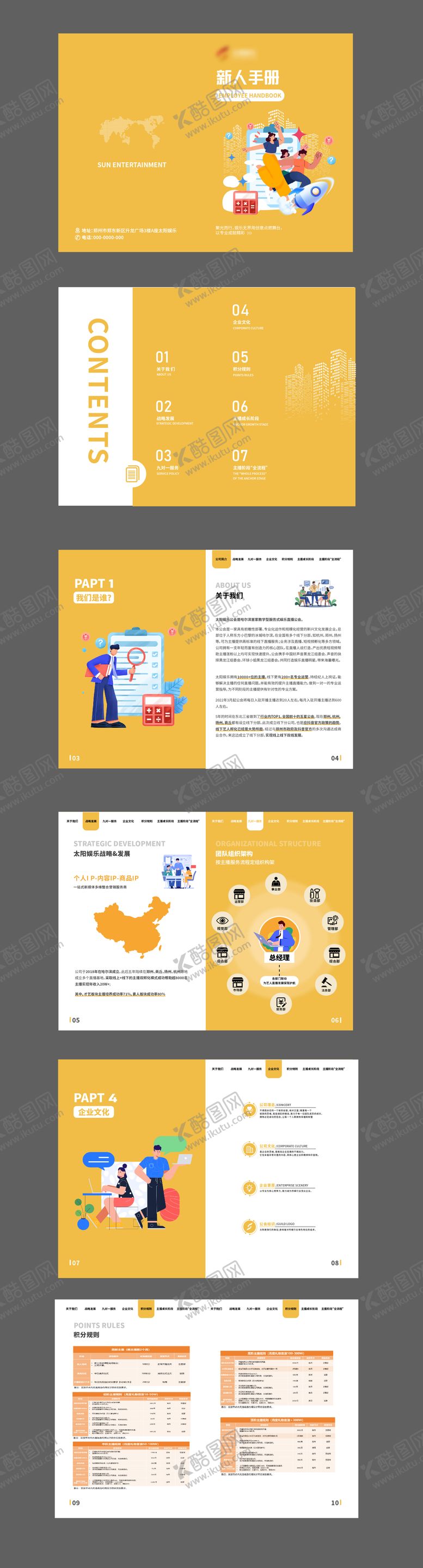 编号：62696411242044542839【酷图网】源文件下载-员工手册