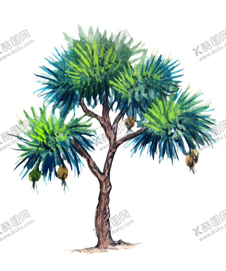 编号：38402106301416458188【酷图网】源文件下载-卡通树木
