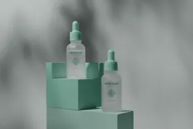 化妆品样机沐浴露护肤面膜