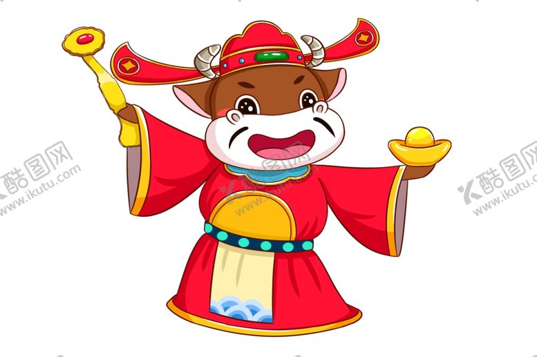 编号：79061509271208025685【酷图网】源文件下载-2021金牛送福牛年