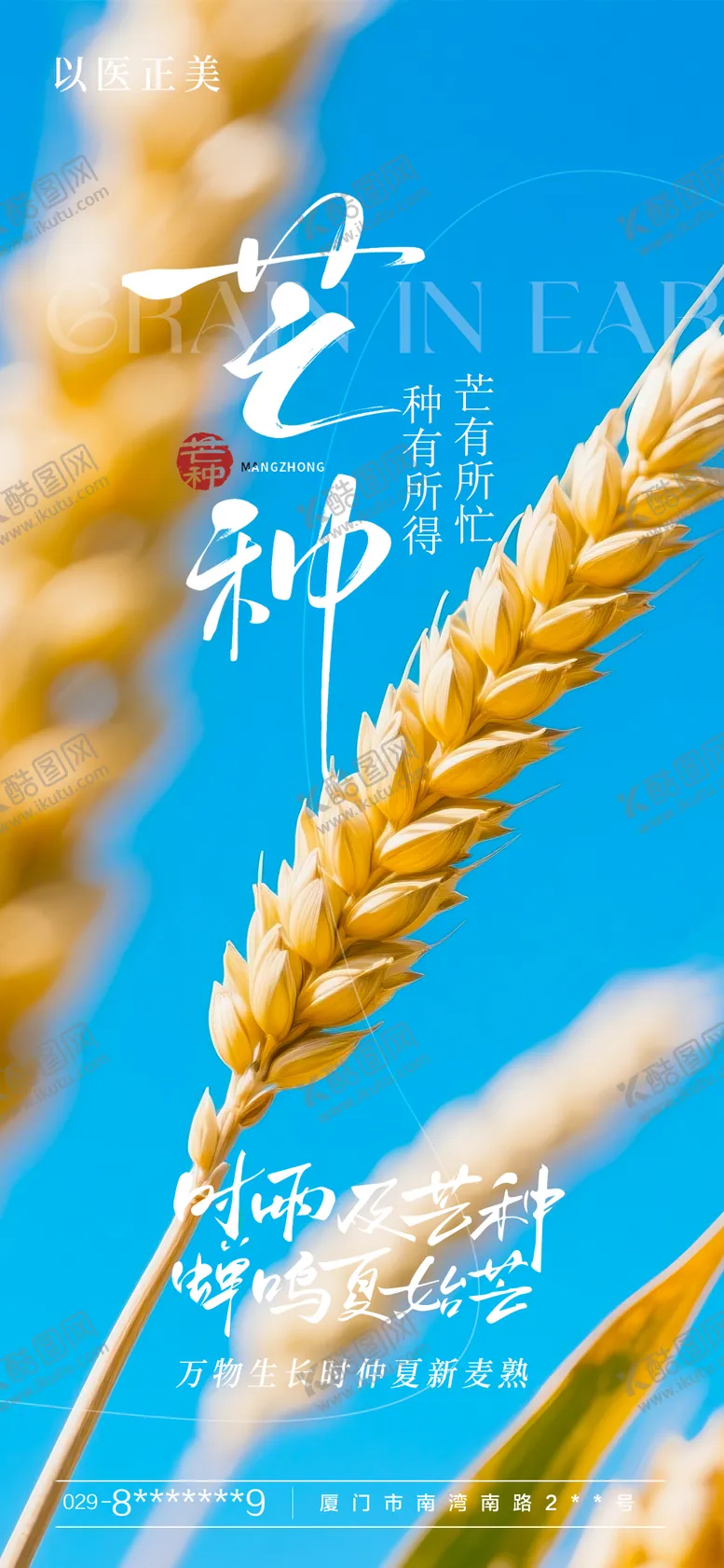 编号：53342606151744561931【酷图网】源文件下载-芒种海报