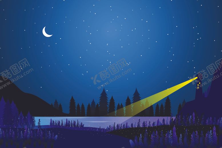 编号：26737909182224442737【酷图网】源文件下载-自然风光插画