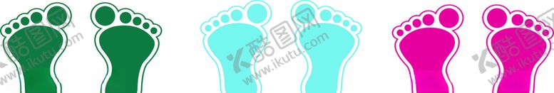 编号：88163209241159598515【酷图网】源文件下载-脚印