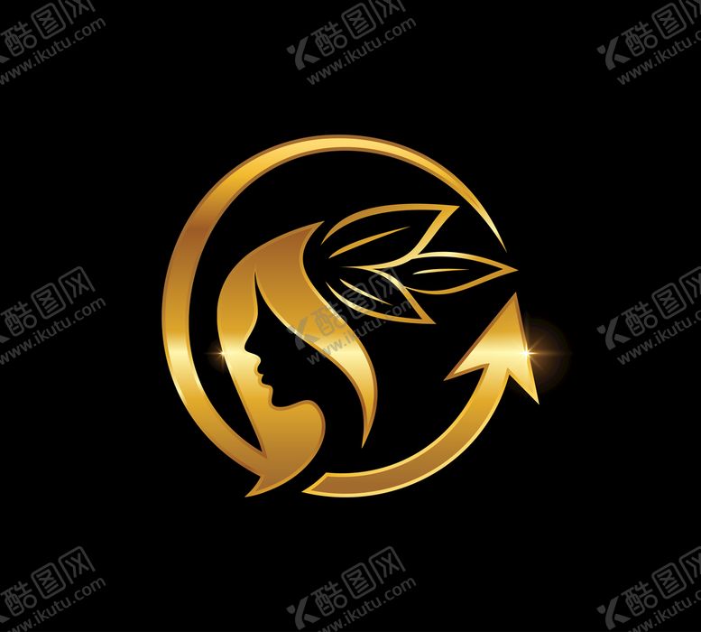 编号：43123302130515233421【酷图网】源文件下载-美容logo设计脸图片