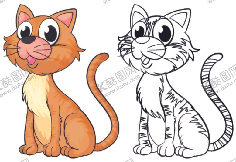 编号：16367909292210482171【酷图网】源文件下载-动物填色卡