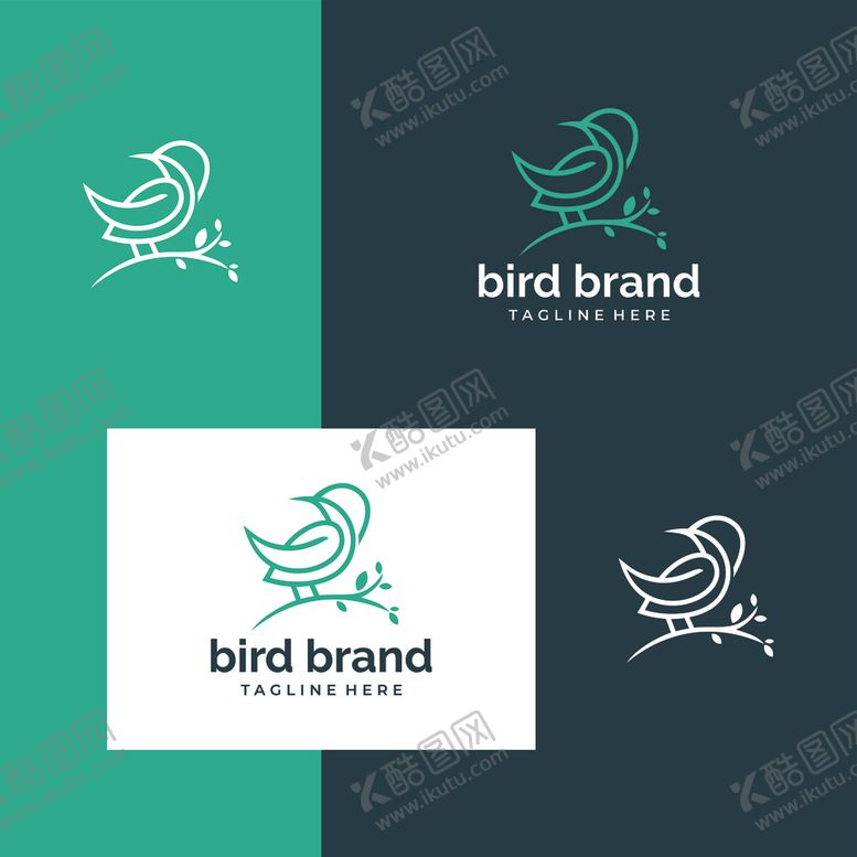 编号：71831210250609462505【酷图网】源文件下载-禽类LOGO标志