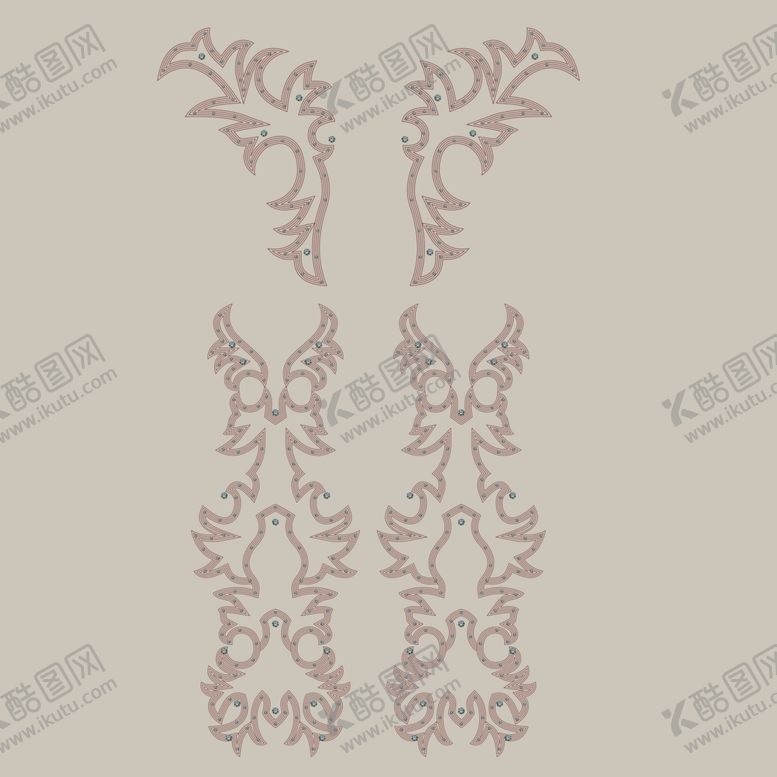 编号：33074610311355434206【酷图网】源文件下载-民族花型