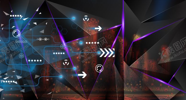 编号：76543409251534021423【酷图网】源文件下载-科技背景