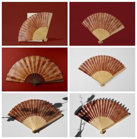 扇子样机