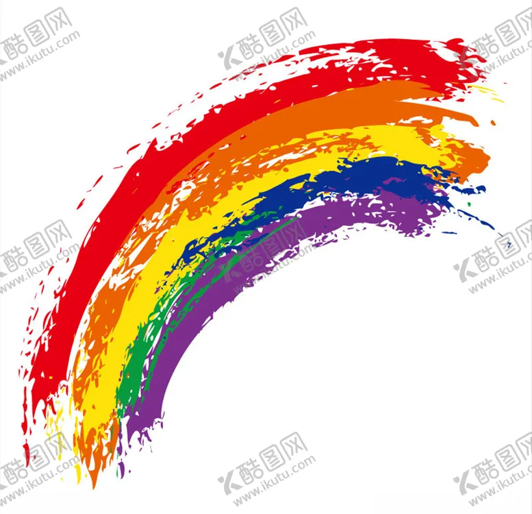 编号：84543307140100514416【酷图网】源文件下载-手绘彩虹