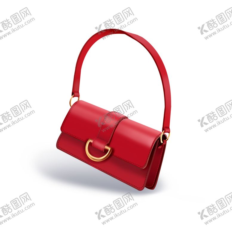 编号：92794101171112273705【酷图网】源文件下载-妇女节女性红色皮包单肩包