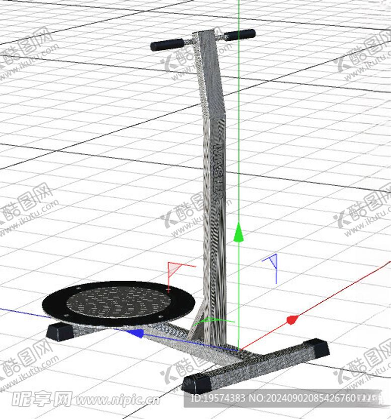 编号：46778102210218405123【酷图网】源文件下载-C4D模型运动器材