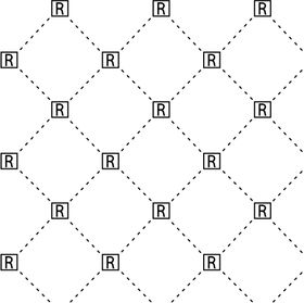 大牌字母格子