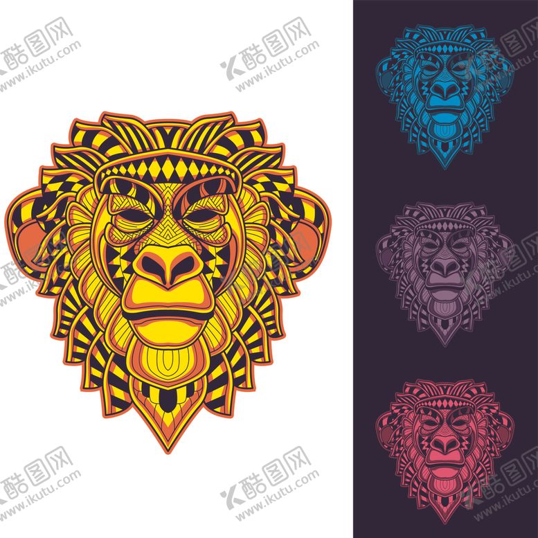 编号：28981010071754232495【酷图网】源文件下载-动物插画