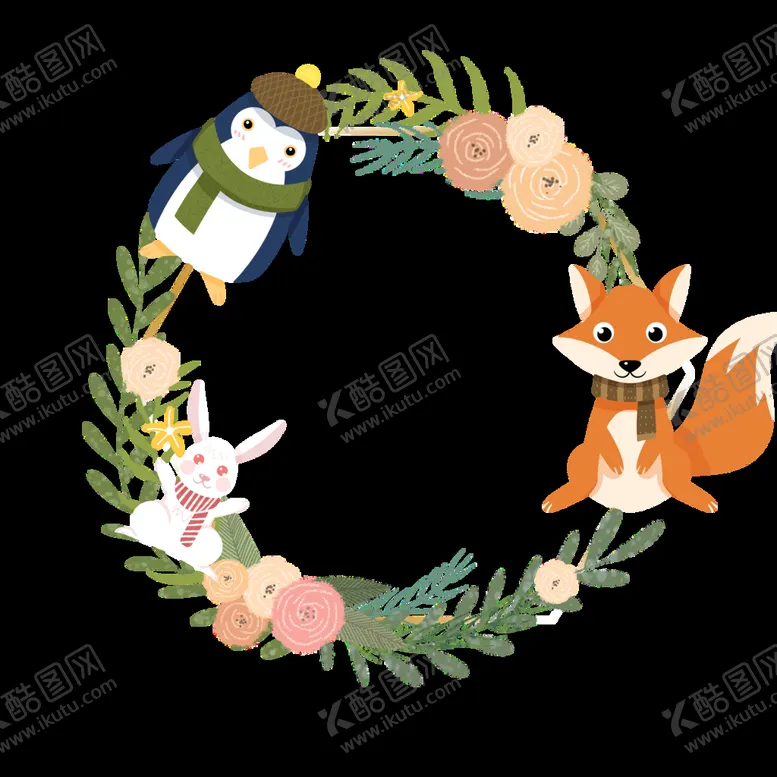 编号：43908509271154004781【酷图网】源文件下载-花环 