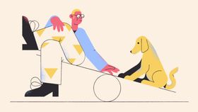 卡通系列插画图片扁平化人物办公电脑
