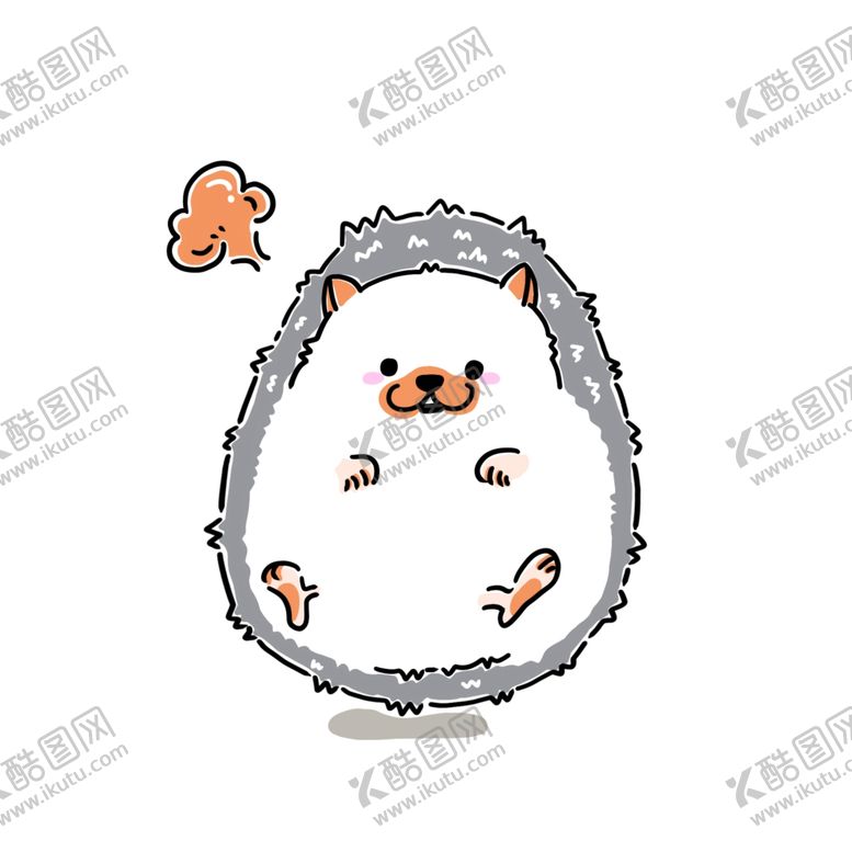 编号：77994005021800354296【酷图网】源文件下载-卡通可爱刺猬