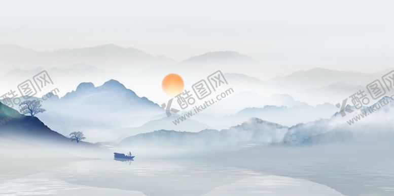 编号：57297304141359086892【酷图网】源文件下载-水墨山水背景