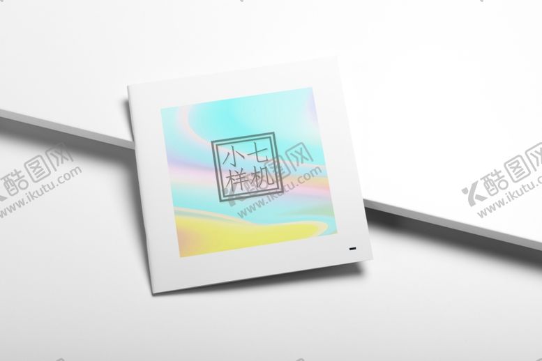 编号：64989310271617559592【酷图网】源文件下载-正方形画册样机