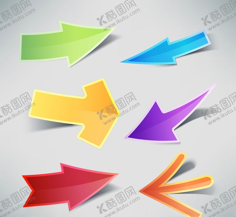 编号：52515107080239352136【酷图网】源文件下载-矢量箭头素材