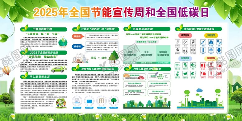 编号：74371905241708562614【酷图网】源文件下载-全国节能宣传周碳达峰碳中和