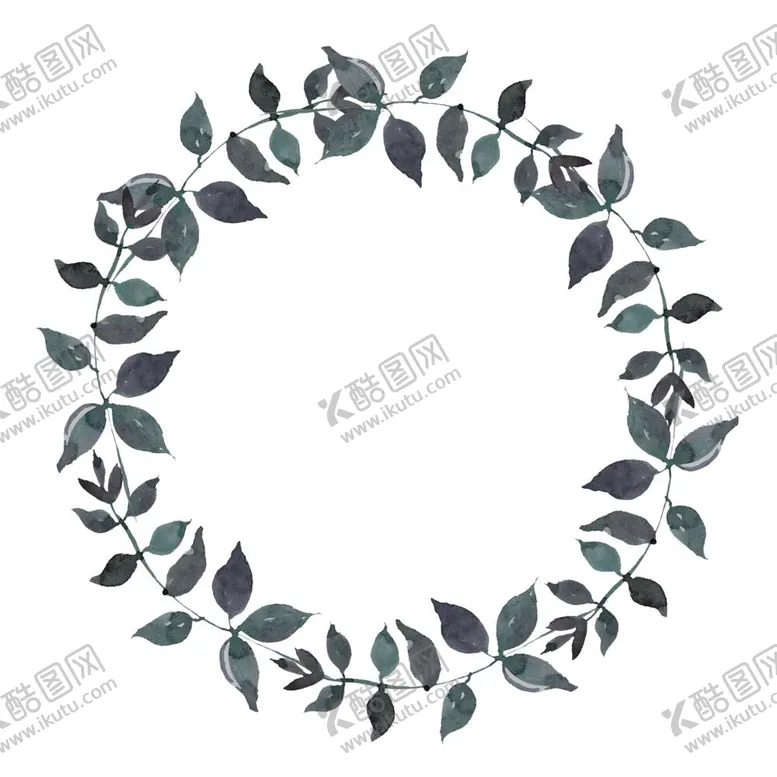 编号：20995212041527062355【酷图网】源文件下载-水彩花