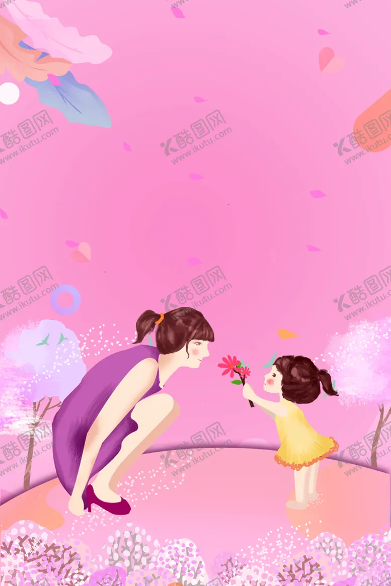 编号：76481909221028552180【酷图网】源文件下载-母女