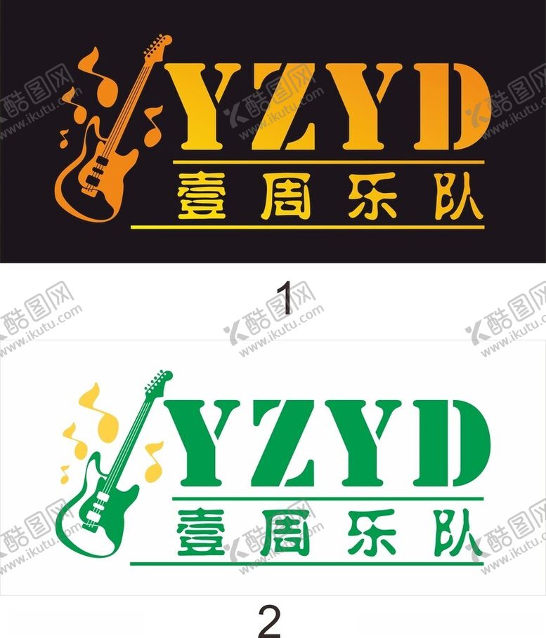 编号：47726001252347085894【酷图网】源文件下载-壹周乐队logo