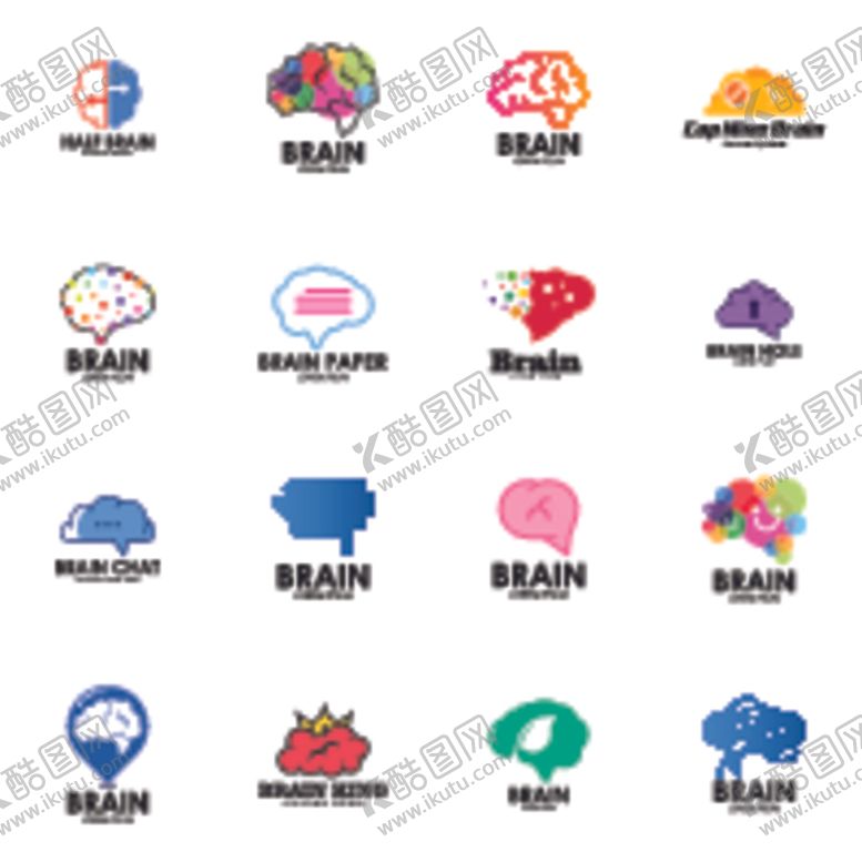 编号：28945710311007171435【酷图网】源文件下载-创意大脑icon图标设计