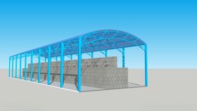 中国建筑临建晾衣棚