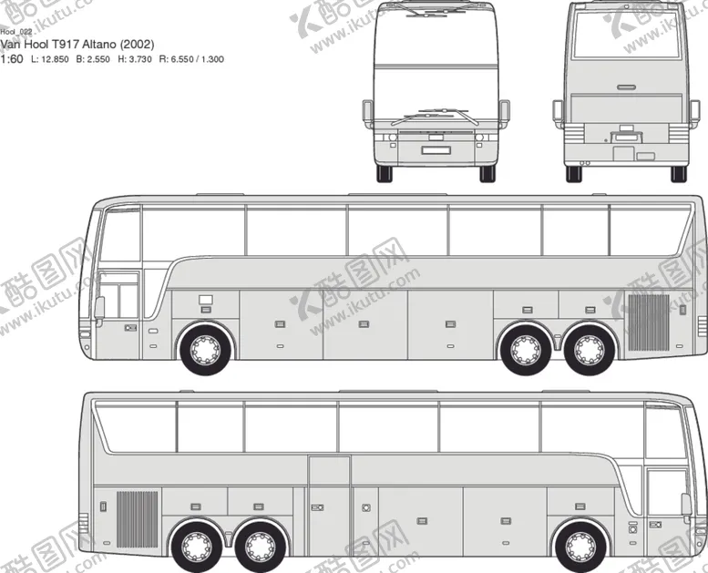 编号：48349409161655244585【酷图网】源文件下载-手绘客运汽车