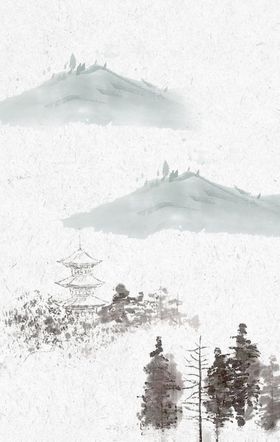 水墨风海报