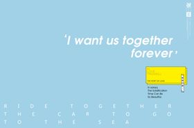 小清新淡色文字排版设计