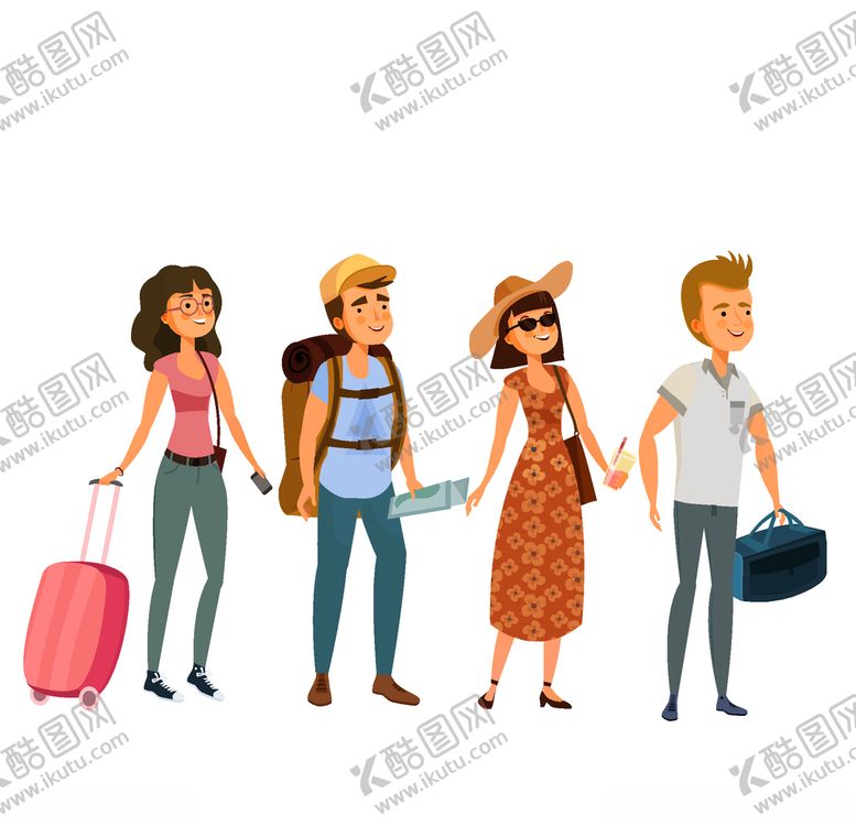 编号：84651406190135271723【酷图网】源文件下载-旅客游客