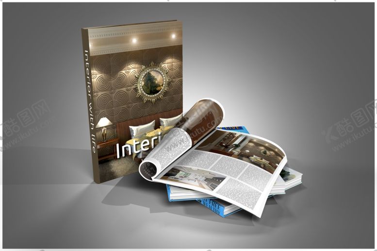 编号：84464210291539301419【酷图网】源文件下载-画册书籍样机