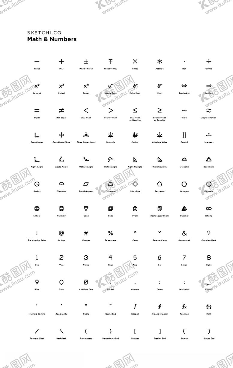 编号：56876809261456183848【酷图网】源文件下载-简易线性图标
