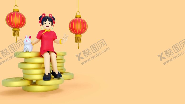 编号：57980209290143385706【酷图网】源文件下载-新年小孩