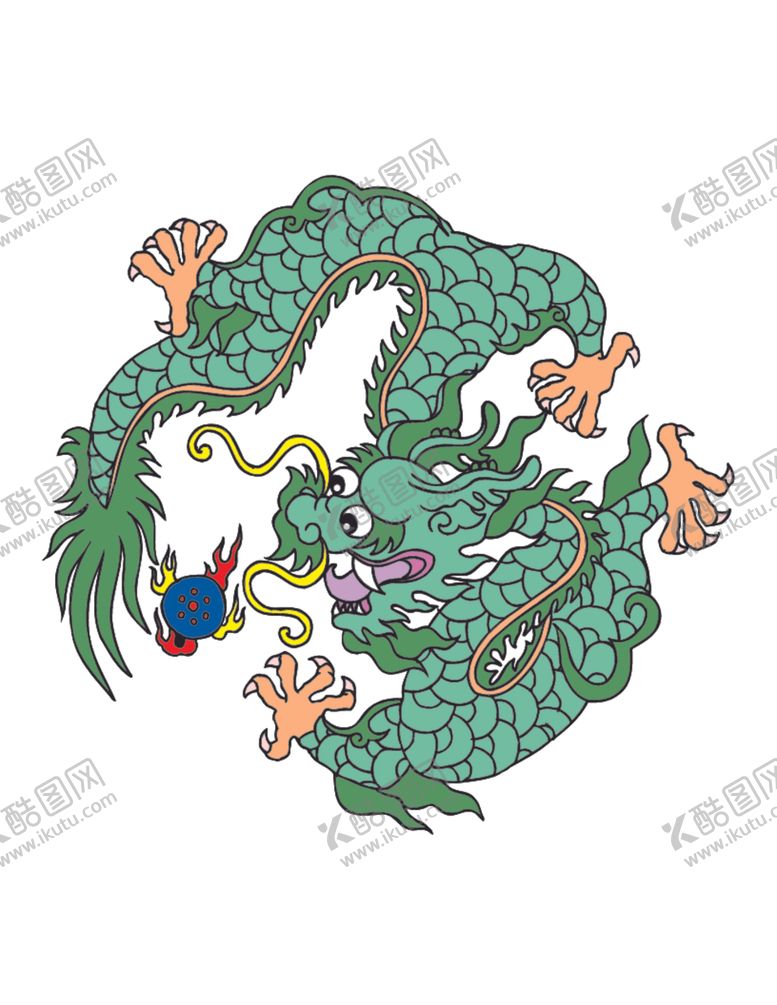 编号：99939212080642562283【酷图网】源文件下载-中式龙