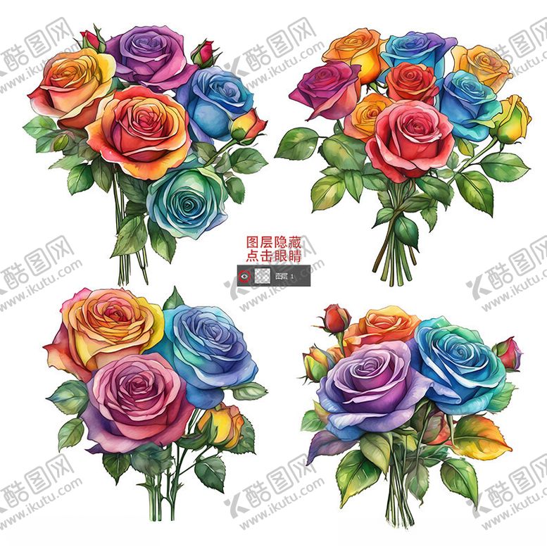 编号：45231602181208112756【酷图网】源文件下载-玫瑰花束