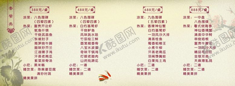 编号：25223610300232505706【酷图网】源文件下载-菜单