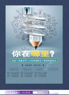 人才招聘海报
