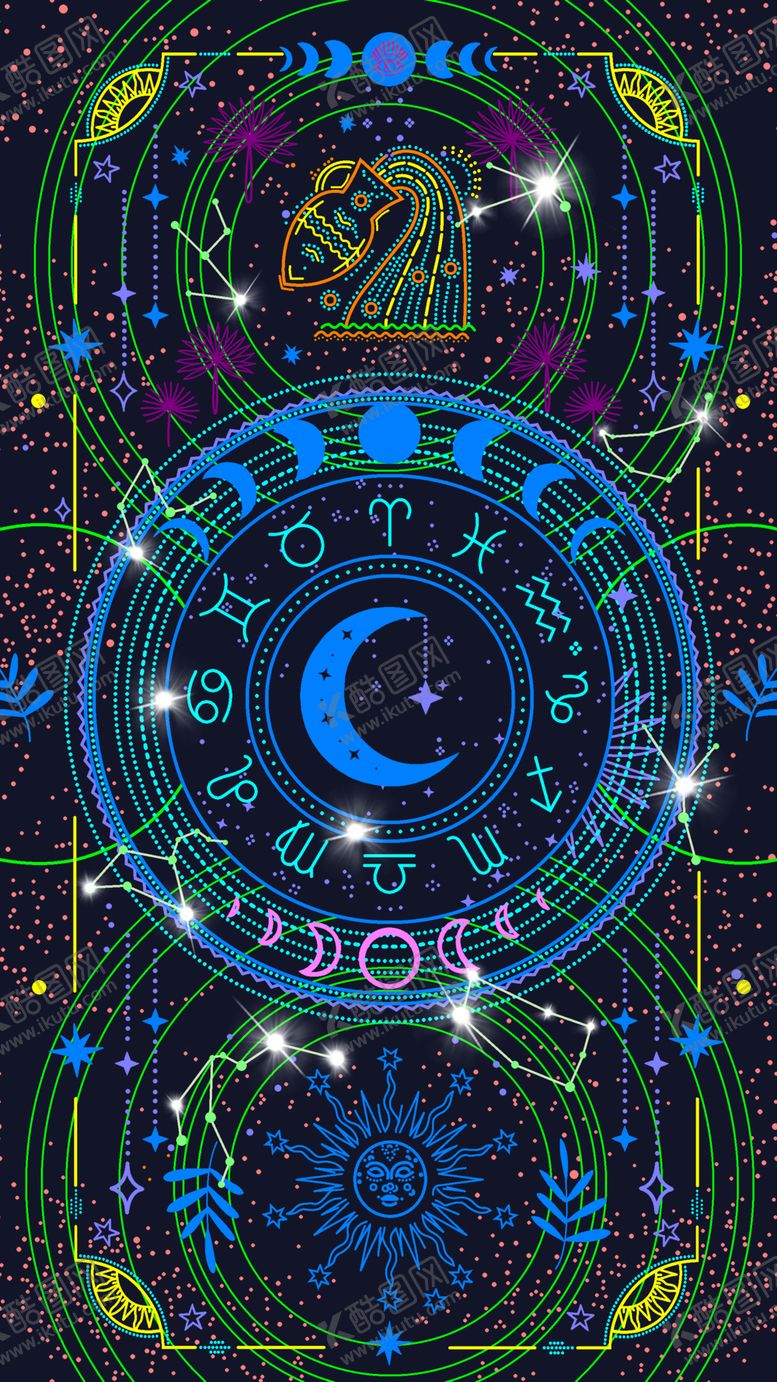 编号：68281712300541171197【酷图网】源文件下载-水倒星空