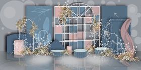 小清新婚礼效果图