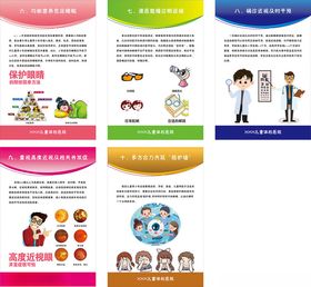 医学知识科普信息图表展示