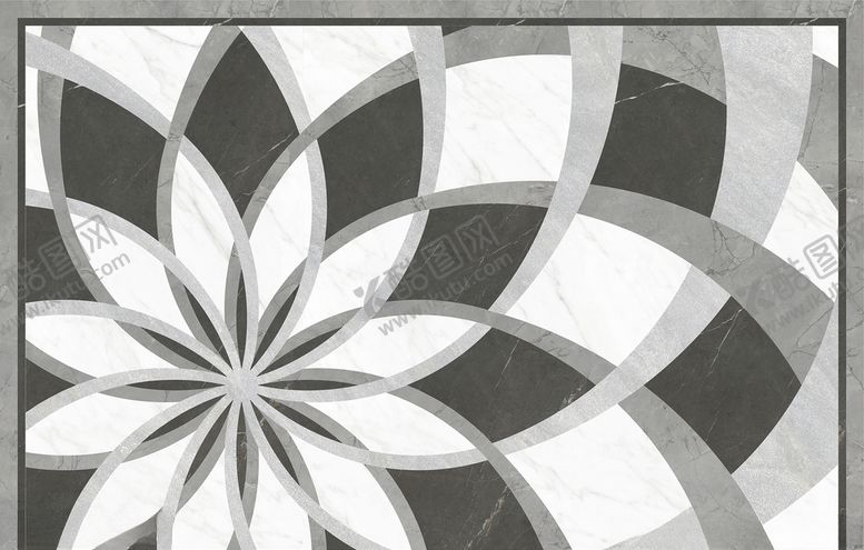 编号：87168009120051568919【酷图网】源文件下载-大理石瓷砖水刀拼花