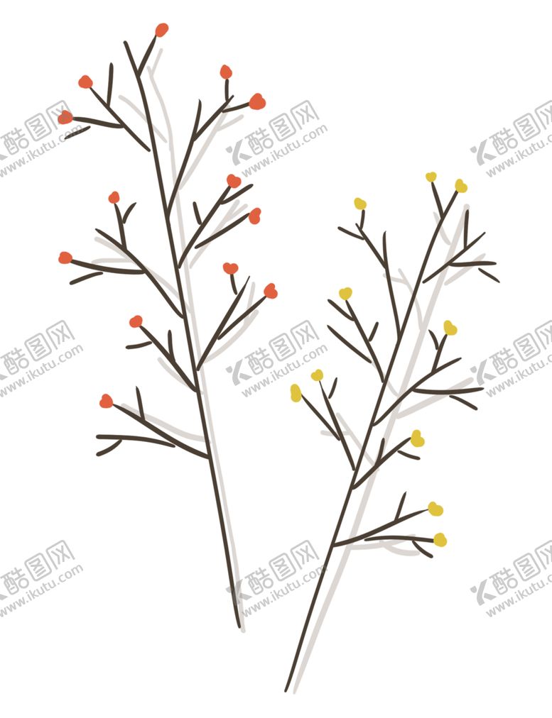 编号：19388510081239233197【酷图网】源文件下载-免抠背景干花枯花