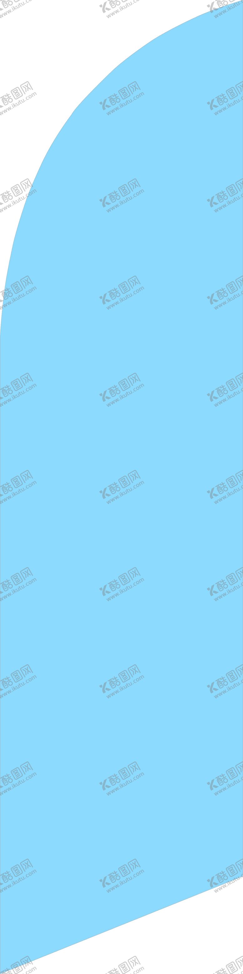编号：72722604180208162061【酷图网】源文件下载-3.4米刀旗样机图