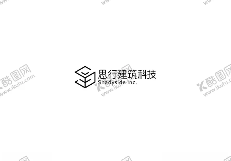编号：20762302121459225719【酷图网】源文件下载-思行建筑科技logo