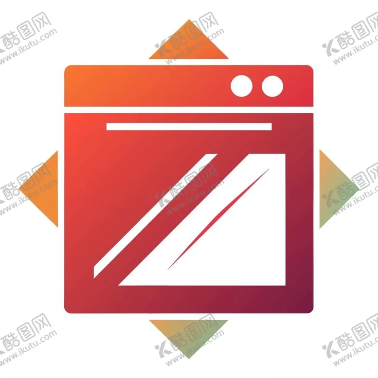 编号：10846302250636087414【酷图网】源文件下载-极简风格的电烤箱标志