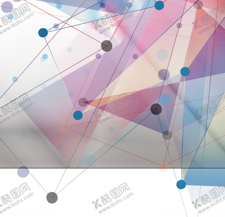 编号：22278105150617426714【酷图网】源文件下载-版块圆点元素科技背景